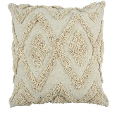 Home Deco Factory Beige Geometrisk Kudde - Kuddar Home Deco Factory Beige Geometrisk Kudde - Kuddar