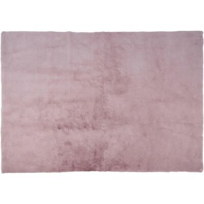 Alfombra de imitación piel rosa 120x170 cm - Home Deco Factory Alfombra de imitación piel rosa 120x170 cm - Home Deco Factory