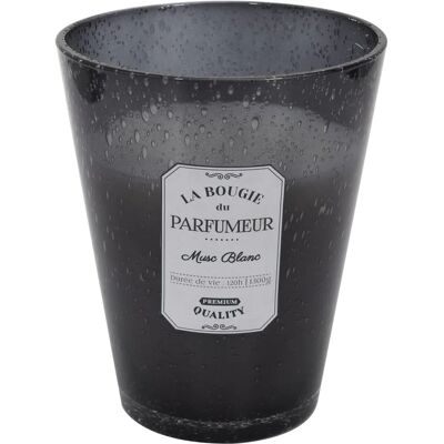 The Home Deco Factory - Bougie en Verre à Bulles Gris Foncé - Type de Bougie - Publicité The Home Deco Factory - Bougie en Verre à Bulles Gris Foncé - Type de Bougie - Publicité