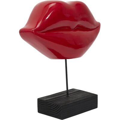 The Home Deco Factory Décoration Rouge 10,5x19,5 cm - Publicité The Home Deco Factory Décoration Rouge 10,5x19,5 cm - Publicité