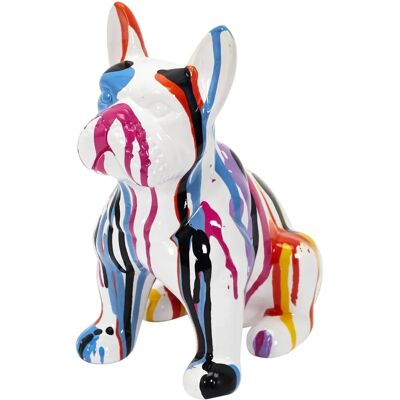 Home Deco Factory Figurine en céramique Bulldog - 20cm Home Deco Factory Figurine en céramique Bulldog - 20cm