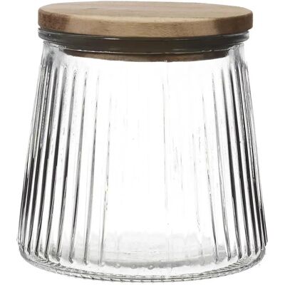 Cook Concept - Bocal en verre Acacia - 65 cl - Glass jar - Publicité Cook Concept - Bocal en verre Acacia - 65 cl - Glass jar - Publicité