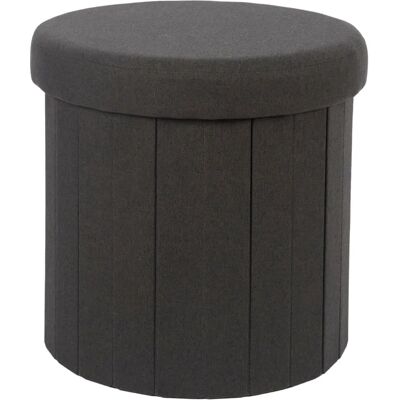 Taburete plegable Home Deco Factory - 38x38cm Negro Taburete plegable Home Deco Factory - 38x38cm Negro