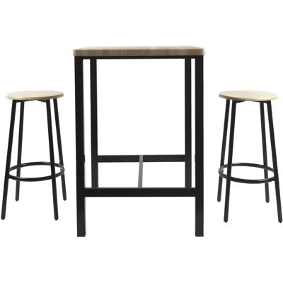 Set de comedor Loka de Home Deco Factory - Ahorro de espacio, Diseño moderno Set de comedor Loka de Home Deco Factory - Ahorro de espacio, Diseño moderno