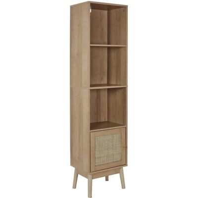 Home Deco Factory Bali Brown Door - Space-Saving Vertical Cabinet Home Deco Factory Bali Brown Door - Space-Saving Vertical Cabinet