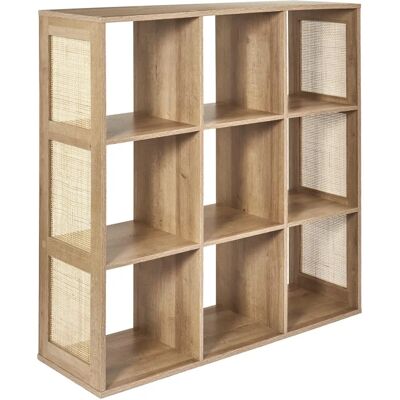 Home Deco Factory Système de Rangement Modulaire 9 Boîtes Bali Marron - Publicité Home Deco Factory Système de Rangement Modulaire 9 Boîtes Bali Marron - Publicité
