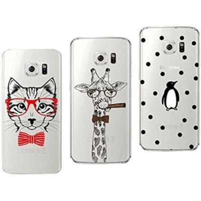 Novago - Samsung Galaxy S6 Edge - Gel - Motifs - Phone Case - Publicité Novago - Samsung Galaxy S6 Edge - Gel - Motifs - Phone Case - Publicité