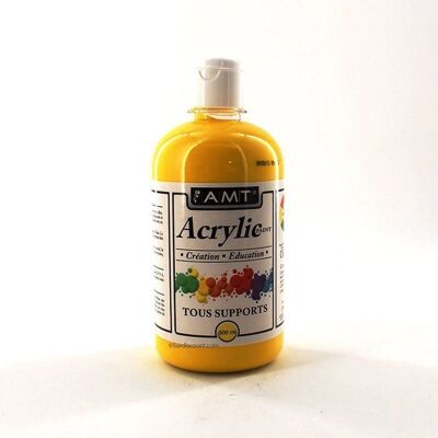 AMT Fevicryl Peinture Acrylique Jaune - Peinture acrylique - Publicité AMT Fevicryl Peinture Acrylique Jaune - Peinture acrylique - Publicité