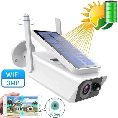 Caméra Wi-Fi IP étanche avec vision nocturne - Publicité Caméra Wi-Fi IP étanche avec vision nocturne - Publicité