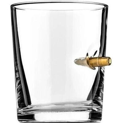 Eurowebbiz Verre à whisky avec balle incrustée - Verre whisky - Publicité Eurowebbiz Verre à whisky avec balle incrustée - Verre whisky - Publicité