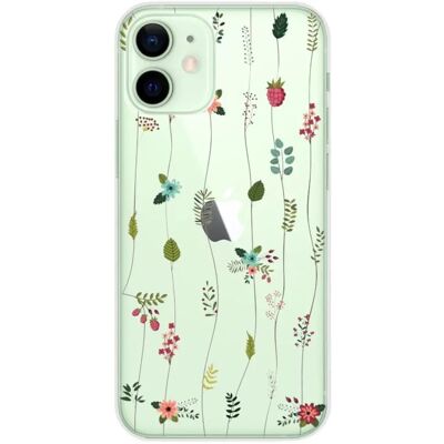 1001coques - Silicone Printed Case for iPhone 12 Mini - Floral pattern - étui de téléphone - Publicité 1001coques - Silicone Printed Case for iPhone 12 Mini - Floral pattern - étui de téléphone - Publicité