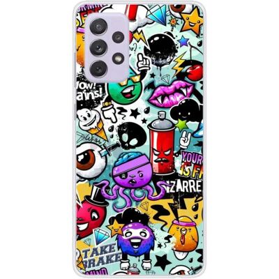 1001coques - Galaxy A52 - Graffiti - Coque de téléphone - Publicité 1001coques - Galaxy A52 - Graffiti - Coque de téléphone - Publicité