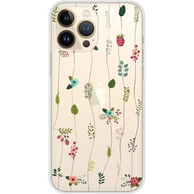 1001coques - iPhone 13 Pro Max - Silicone - Imprimé fleurs - Coque - Publicité 1001coques - iPhone 13 Pro Max - Silicone - Imprimé fleurs - Coque - Publicité