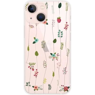 1001coques - iPhone 13 Mini - Motif floral - Coque de téléphone - Publicité 1001coques - iPhone 13 Mini - Motif floral - Coque de téléphone - Publicité