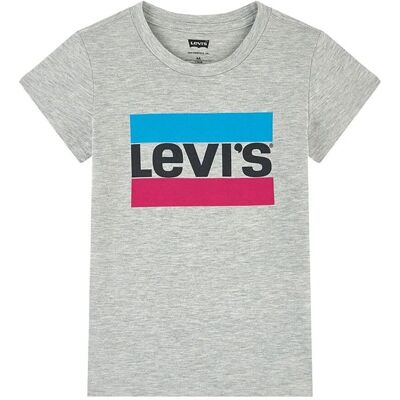 Levi's Kinder Korte Mouwen T-Shirt Grijs - T-Shirt Levi's Kinder Korte Mouwen T-Shirt Grijs - T-Shirt
