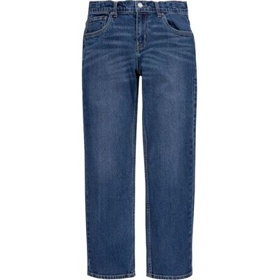 Jeans Levi's LVB-551Z pour enfants Coupe droite authentique - Bleu - Publicité Jeans Levi's LVB-551Z pour enfants Coupe droite authentique - Bleu - Publicité