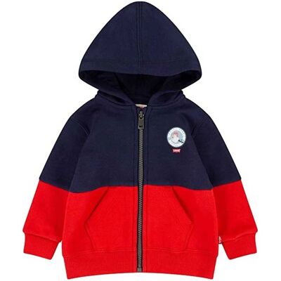 Levi's Kids Badge Full Zip Sweatshirt - Bluza Levi's Kids Badge Full Zip Sweatshirt - Bluza