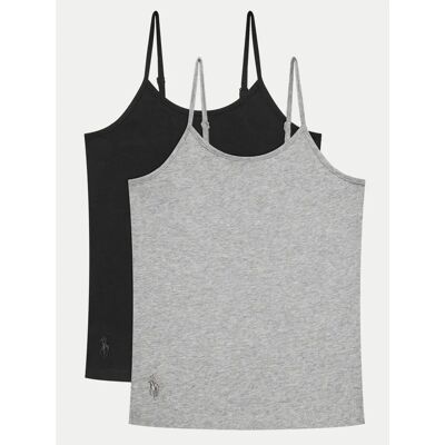 Polo Ralph Lauren Undershirt 2-Pak Svart/Grå - Undershirt Polo Ralph Lauren Undershirt 2-Pak Svart/Grå - Undershirt