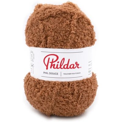 Phildar - PHIL DOUDOU - cappuccino - 50g 86m - Yarn - Publicité Phildar - PHIL DOUDOU - cappuccino - 50g 86m - Yarn - Publicité