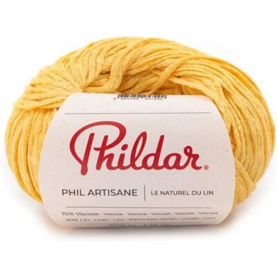Phildar - Artisane Soleil - Lin viscose - Lightweight Yarn - Publicité Phildar - Artisane Soleil - Lin viscose - Lightweight Yarn - Publicité