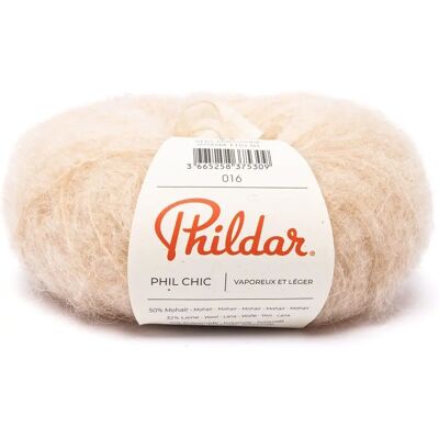 Phildar Chic - gazelle - yarn - Publicité Phildar Chic - gazelle - yarn - Publicité