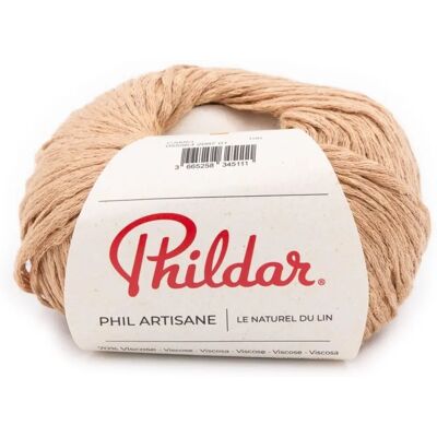 Mondial Tissus - Artisane camel - Lin viscose - Yarn - Publicité Mondial Tissus - Artisane camel - Lin viscose - Yarn - Publicité