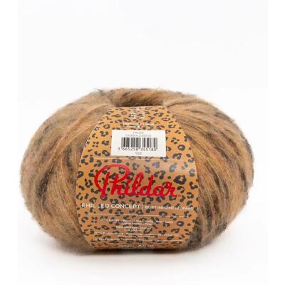 Phildar - Phil leo concept fauve - 230g - Laine - Publicité Phildar - Phil leo concept fauve - 230g - Laine - Publicité