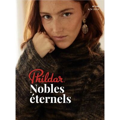 Phildar Nobles Éternels - Collection intemporelle - Vêtements - Publicité Phildar Nobles Éternels - Collection intemporelle - Vêtements - Publicité