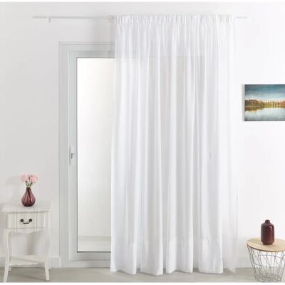 Tenda bianca ricamata Home Maison Cornely - 240x240 cm Tenda bianca ricamata Home Maison Cornely - 240x240 cm
