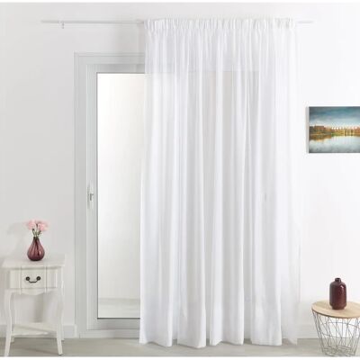 Tenda Trasparente Classica Home Maison - Bianco - 240/300cm Tenda Trasparente Classica Home Maison - Bianco - 240/300cm