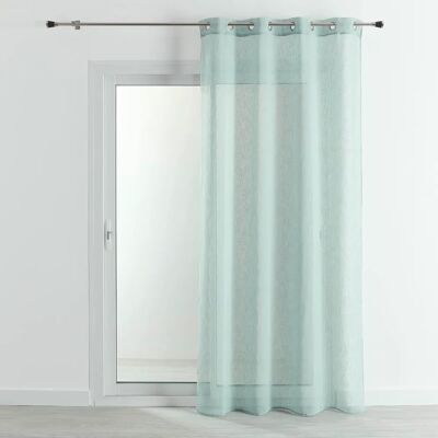 Cortina de efecto lino aqua HOME MAISON Cortina de efecto lino aqua HOME MAISON