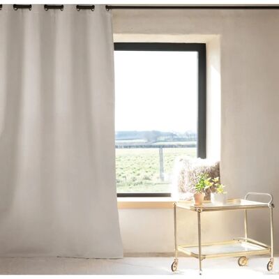 Cortina Blackout Doble Cara Marfil 135x260cm - Privacidad del Dormitorio Cortina Blackout Doble Cara Marfil 135x260cm - Privacidad del Dormitorio