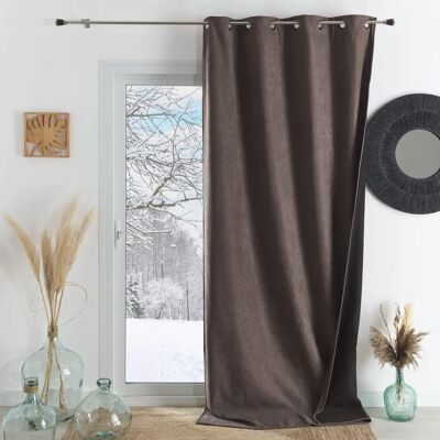 HOME MAISON Konfor Taupe - Tenda termica a due strati HOME MAISON Konfor Taupe - Tenda termica a due strati