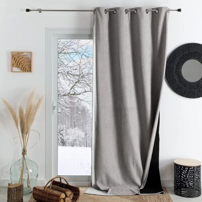 HOME MAISON Tenda Konfor Grigio Perla Termico/Oscurante - Decorazione casa HOME MAISON Tenda Konfor Grigio Perla Termico/Oscurante - Decorazione casa