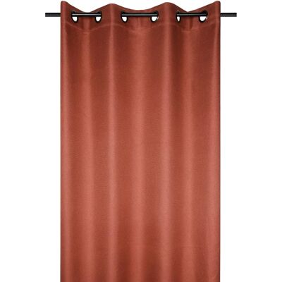 HOME MAISON Blackout Curtain - 140x260cm, Terracotta, Polyester HOME MAISON Blackout Curtain - 140x260cm, Terracotta, Polyester