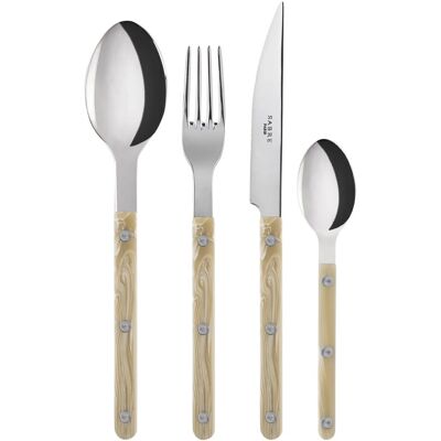 Sabre Beige Bistrot bestikk - 24 deler - Rustfritt stål Sabre Beige Bistrot bestikk - 24 deler - Rustfritt stål