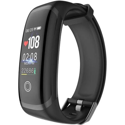 Platyne Dwac 106 - Fitness Tracker - Zwart - One Size Platyne Dwac 106 - Fitness Tracker - Zwart - One Size
