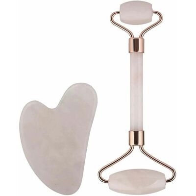 Paloma Beauties Jade Roller & Gua Sha Set - Unisex Hautpflege Paloma Beauties Jade Roller & Gua Sha Set - Unisex Hautpflege