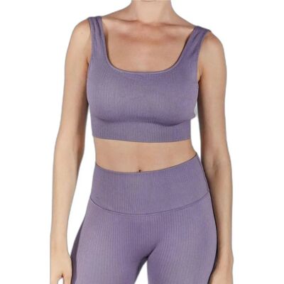 Onamaste Georgia Sport-BH Violett L/XL - Dames Onamaste Georgia Sport-BH Violett L/XL - Dames