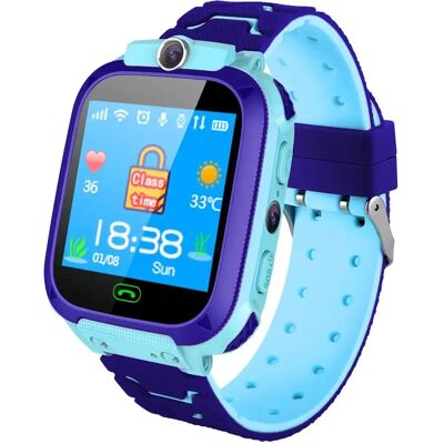 Platyne Dwac 157 - Kinder Smartwatch - Blauw - One Size Platyne Dwac 157 - Kinder Smartwatch - Blauw - One Size