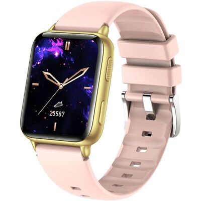 Montre connectée Platyne Dwac 175 Rose - Tracker multisport - Publicité Montre connectée Platyne Dwac 175 Rose - Tracker multisport - Publicité