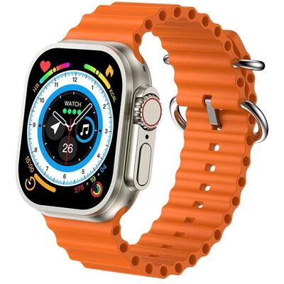 Platyne Dwac 187 - Multifunctionele Smartwatch - Oranje Platyne Dwac 187 - Multifunctionele Smartwatch - Oranje