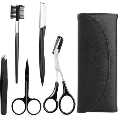 Paloma Beauties Noir Unisex Eyebrow Tweezer Set Paloma Beauties Noir Unisex Eyebrow Tweezer Set