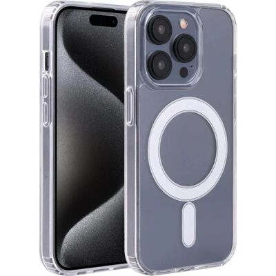 Platyne iPhone 15 Pro Weiße MagSafe Handyhülle - Zubehör Platyne iPhone 15 Pro Weiße MagSafe Handyhülle - Zubehör