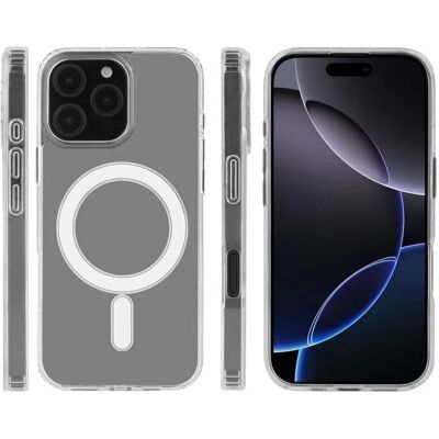 Platyne Iphone 16Pro Weiss Magsafe Telefoonhoesje - Smartphone Case Platyne Iphone 16Pro Weiss Magsafe Telefoonhoesje - Smartphone Case