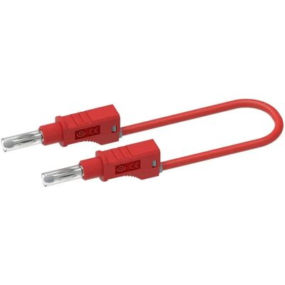ELECTRO PJP 2217/600V-CD1-100R Meetkabel - Banaan - 1m - Rood ELECTRO PJP 2217/600V-CD1-100R Meetkabel - Banaan - 1m - Rood