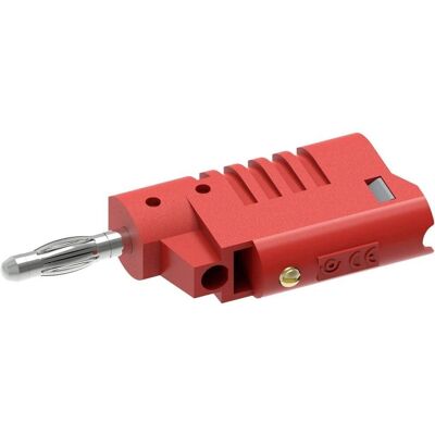 Electro PJP 1080-CD1-R Rood bananenplug - Elektrische connector Electro PJP 1080-CD1-R Rood bananenplug - Elektrische connector