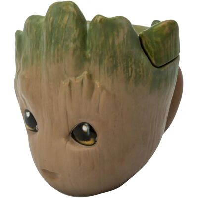 Marvel Groot 3D bögre - Unisex - 300ml Marvel Groot 3D bögre - Unisex - 300ml