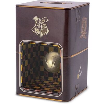 ABYstyle ABYBUS013 Sparschwein - Harry Potter Schnatz - Metall, Buntfarben ABYstyle ABYBUS013 Sparschwein - Harry Potter Schnatz - Metall, Buntfarben
