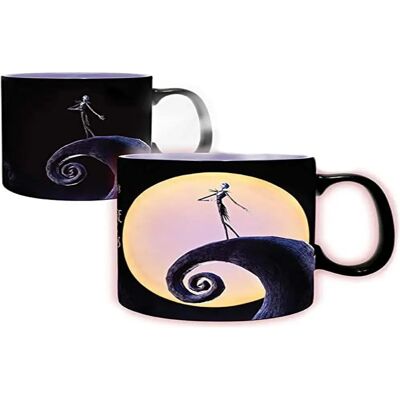 Abystyle Jack & Moon Wärmeschwankende Tasse - 460ml - Schwarz - Tasse Abystyle Jack & Moon Wärmeschwankende Tasse - 460ml - Schwarz - Tasse